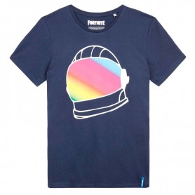 Camiseta Fortnite Helmet Blue