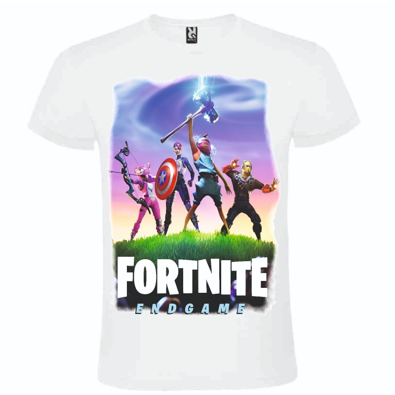 vocal lotería salón Camiseta Fortnite Endgame
