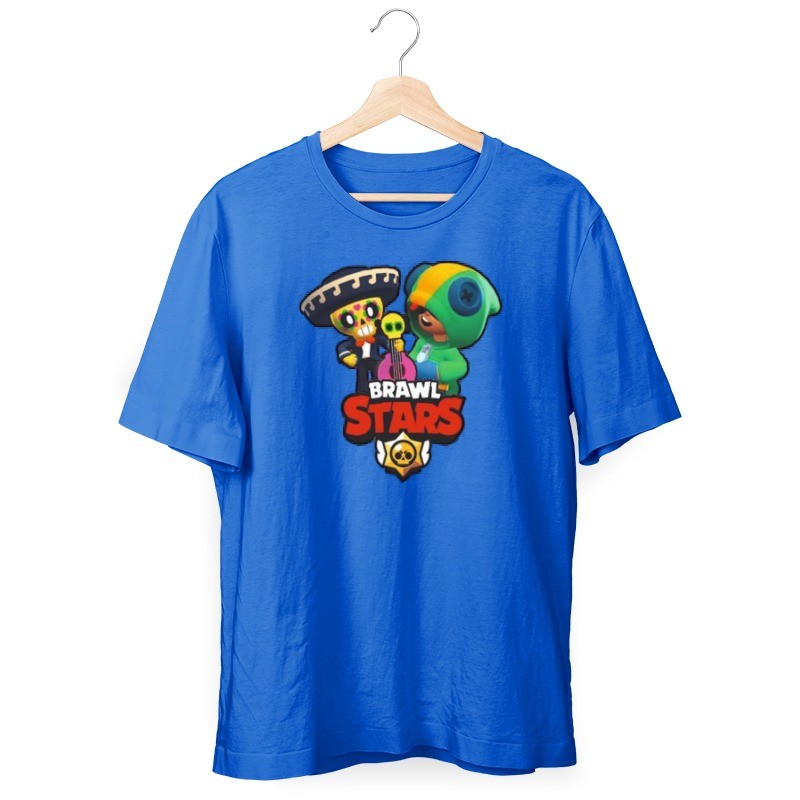 Camiseta de algodón para niños, ropa para niños, Brawl Stars/Eddie