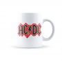 Taza AC/DC logo metálico