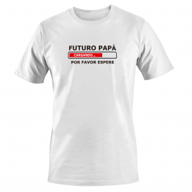Camiseta Futuro Papá Cargando