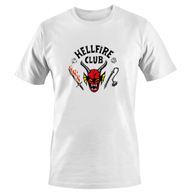 Camiseta Stranger Thing Hellfire Club