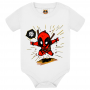 Body Bebé Deadpool Corriendo