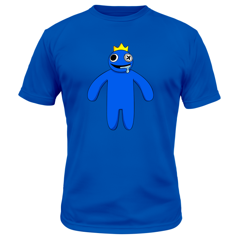 Camiseta Rainbow Friends Blue Azul Personalizada