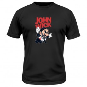 Camiseta Niño John Wick Mario Bros