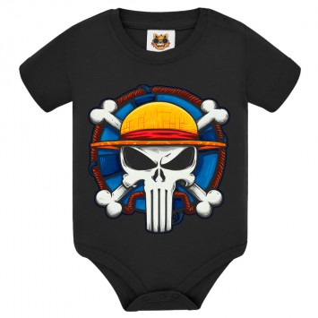 Body Bebé One Piece Logo Punisher