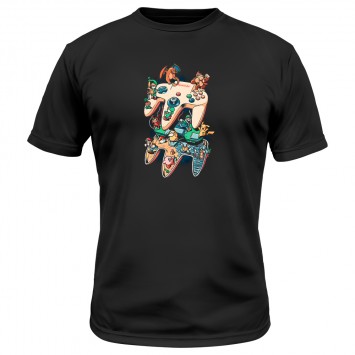 Camiseta Niño Mando Nintendo 64