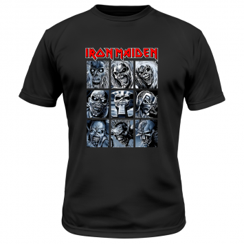 Camiseta Iron Maiden Eddies