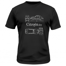Camiseta Citroën 2CV Niño