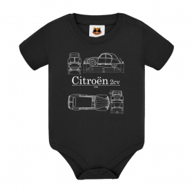 Body Bebé Citroën 2CV