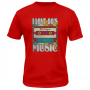 Camiseta I Love 80'S Music