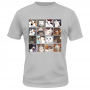 Camiseta Gatos Memes Niño