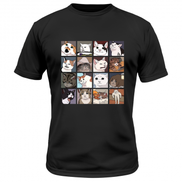 Camiseta Gatos Memes Niño