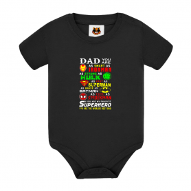 Body Bebé Super Dad