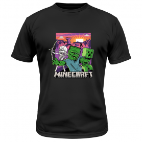 Camiseta MineCraft Movie Niño