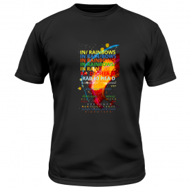 Camiseta Radiohead In Rainbows Niño