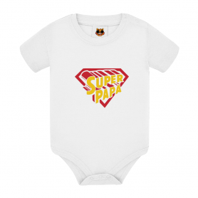 Body Bebé Super Papá