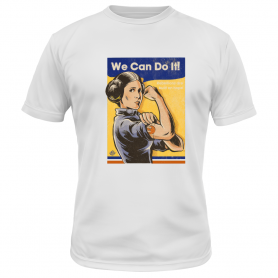 Camiseta Leia We Can Do It Niño