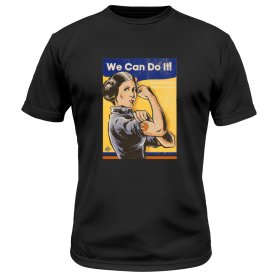 Camiseta Leia We Can Do It Niño