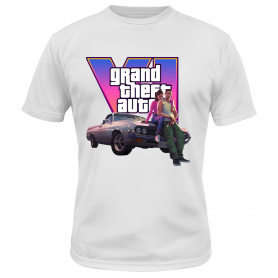 Camiseta GTA VI Jason y Lucía Niño