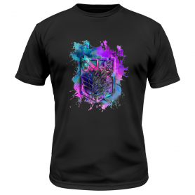 Camiseta Attack On Titan Colors