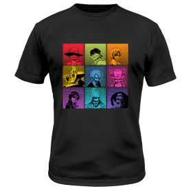 Camiseta One Piece Personajes Niño