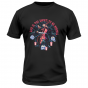 Camiseta Miércoles Addams La Vida es Demasiado Corta