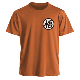 Camiseta Kanji Dragon Ball Goku Naranja Niño