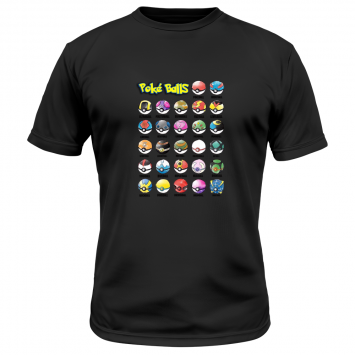 Camiseta Poke Balls