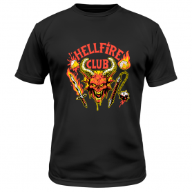 Camiseta  Stranger Things Hellfire Club II