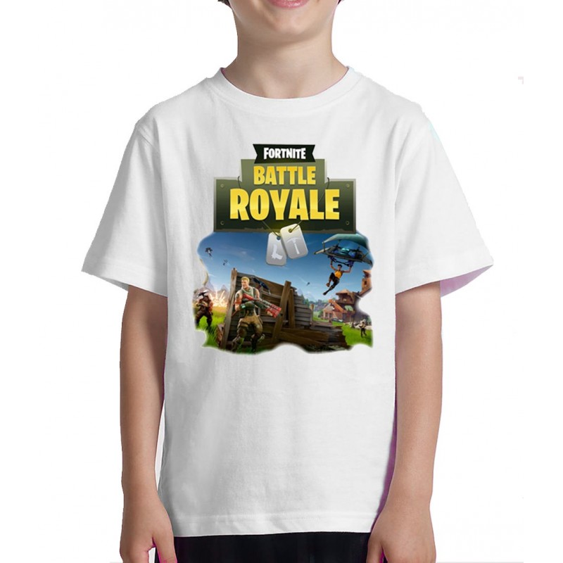 Incomodidad terrorista Sinceramente Fortnite Camiseta Niño BATTLE ROYALE
